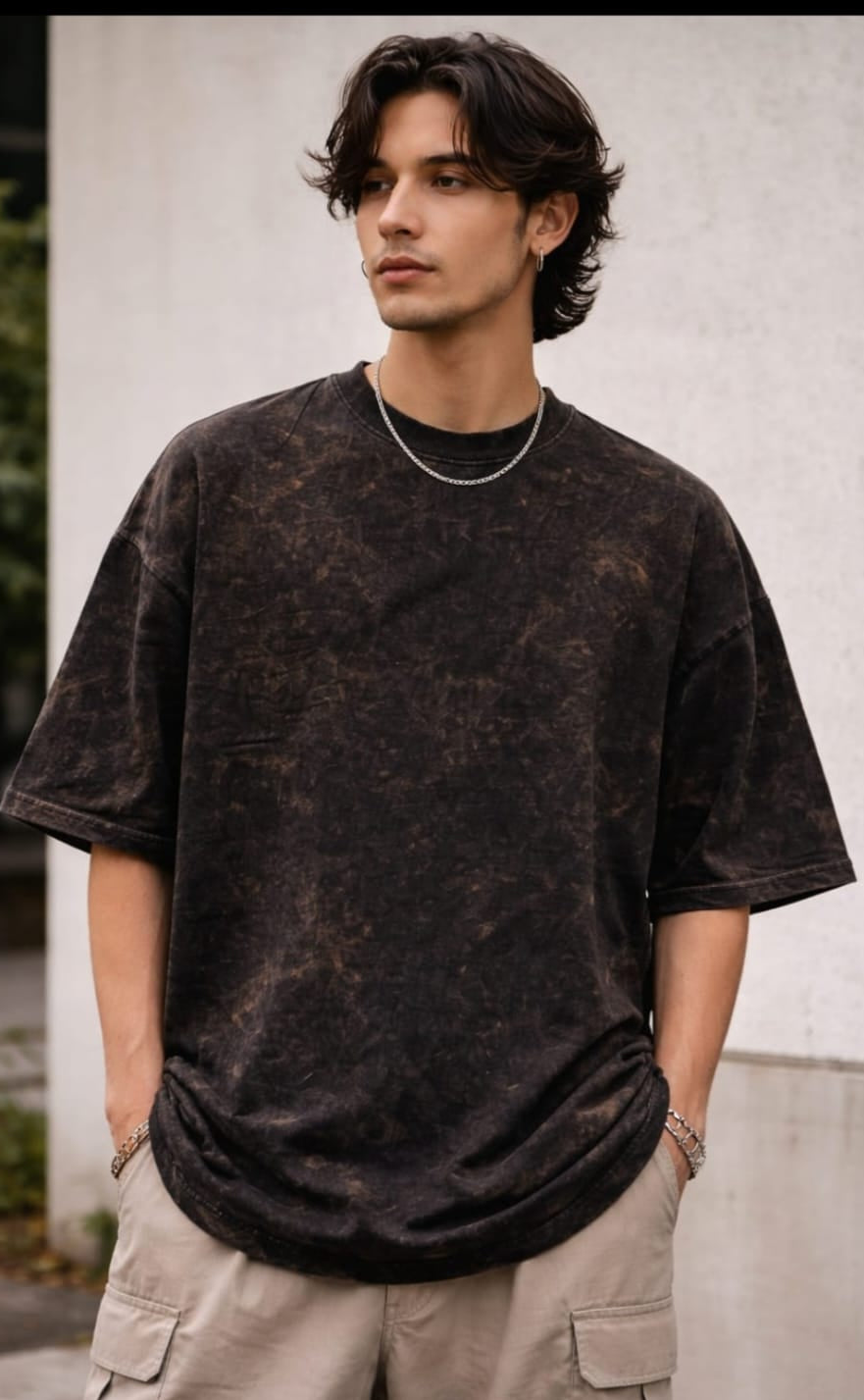 Acid Wash - Choclate Brown